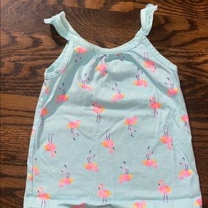 🌴EUC - Girls Flamingo Tank Top